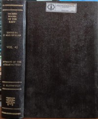 Image of The Sacred Books of The East Vol. 42 : Hymns Of The Atharva-Veda